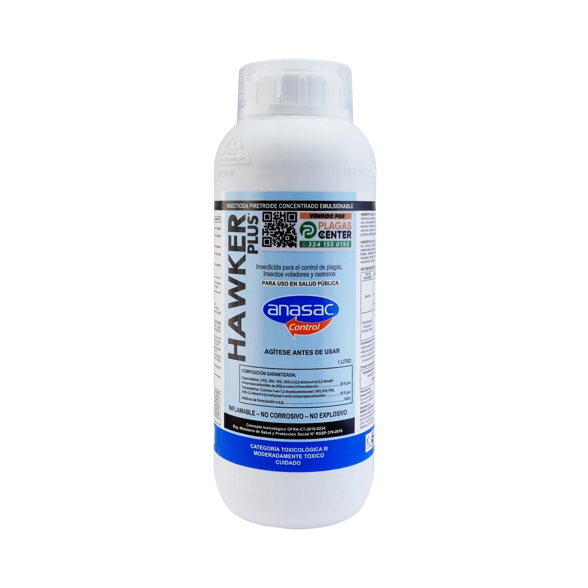 Insecticida Hawker Plus 1 INSECTICIDA-PIRETROIDE-CONCENTRADO-HAWKER-PLUS