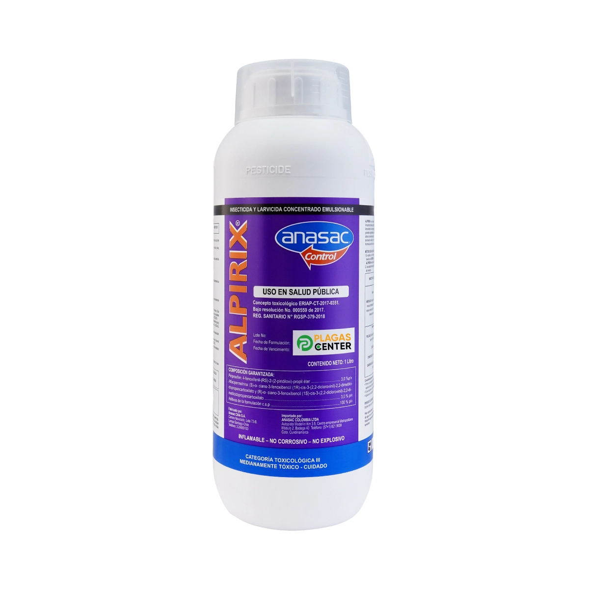 Alpirix®Litro - Insecticida 1 INSECTICIDA-Y-LARVICIDA-ALPIRIX—ANASAC-CONTROL