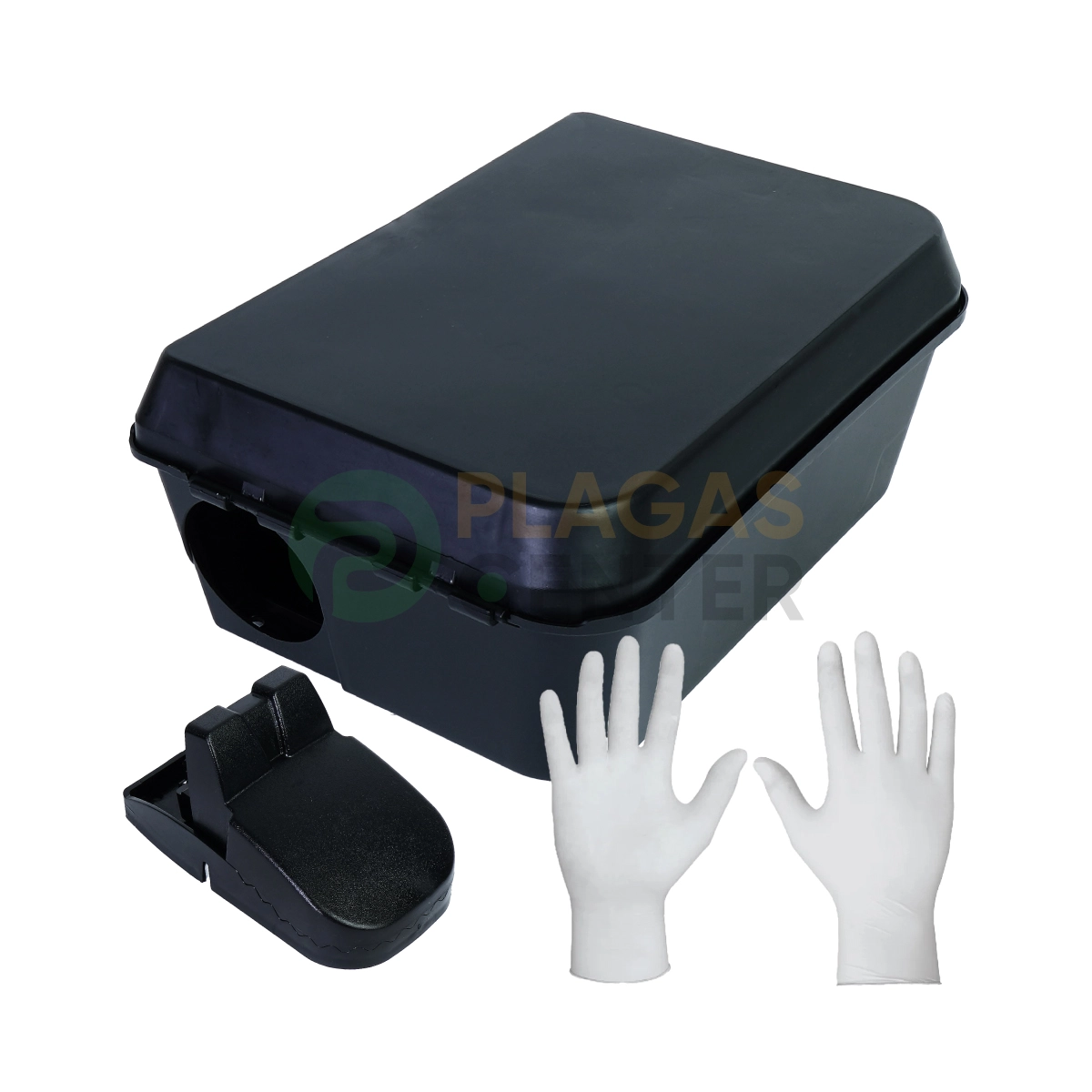 Combo Hogar sin Roedores - Caja Fox + Trampa Impacto Trapper + 1 Par Guantes 1 CAJA-FOX-+-TRAMPA-IMPACTO-TRAPPER-1-PAR-GUANTES
