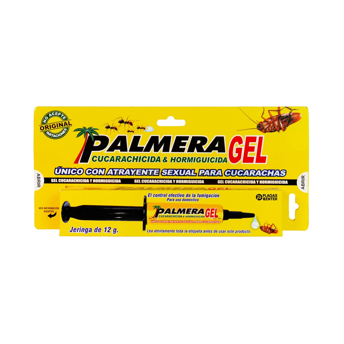 Combo sin cucarachas | Gel Palmera + 3 Láminas Monitores x 3 3 GEL-CUCARACHICIDA-Y-HORMIGUICIDA-PALMERA