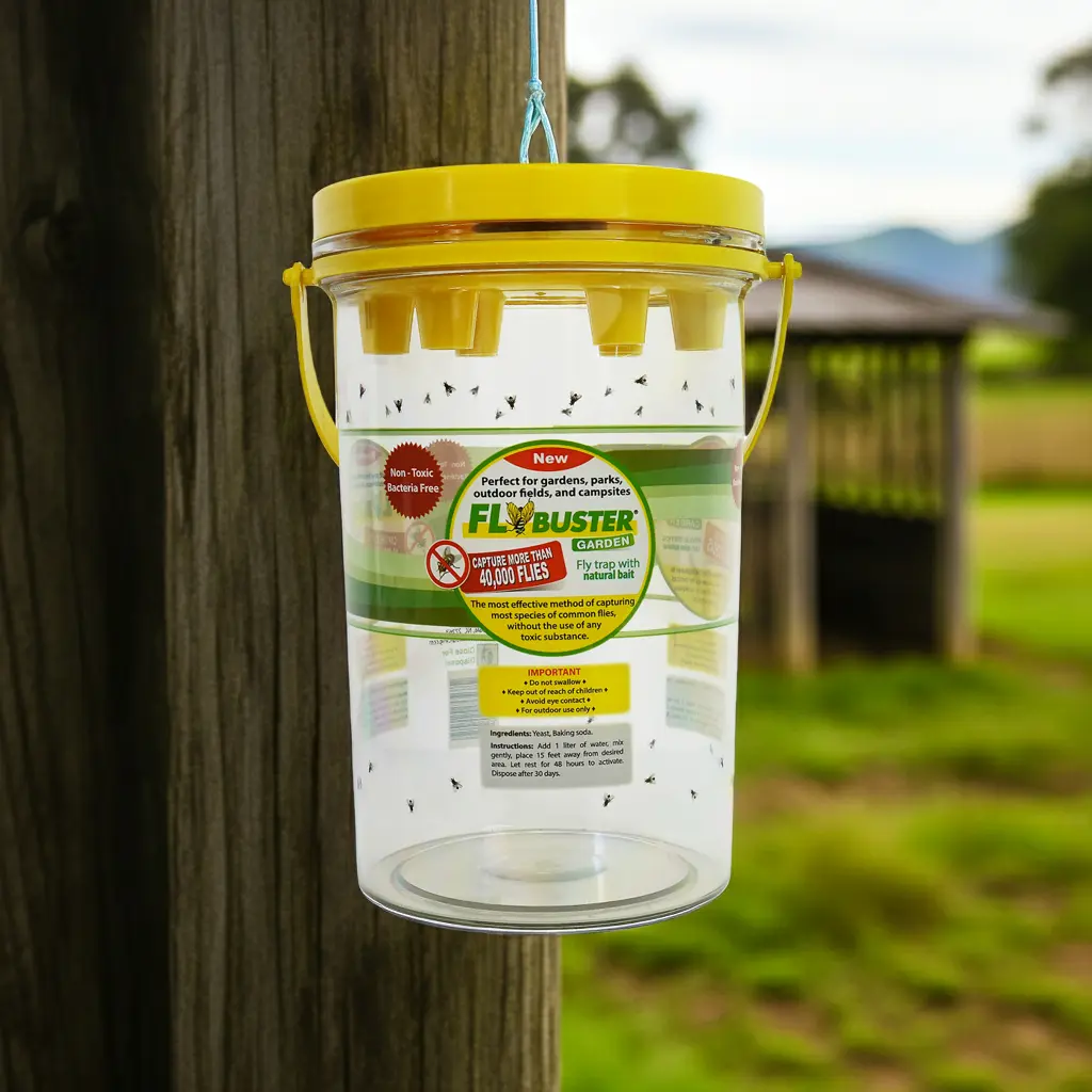Trampa para Moscas Flybuster Garden 3 TRAMPA PARA MOSCAS EN CASAS CAMPESTRES