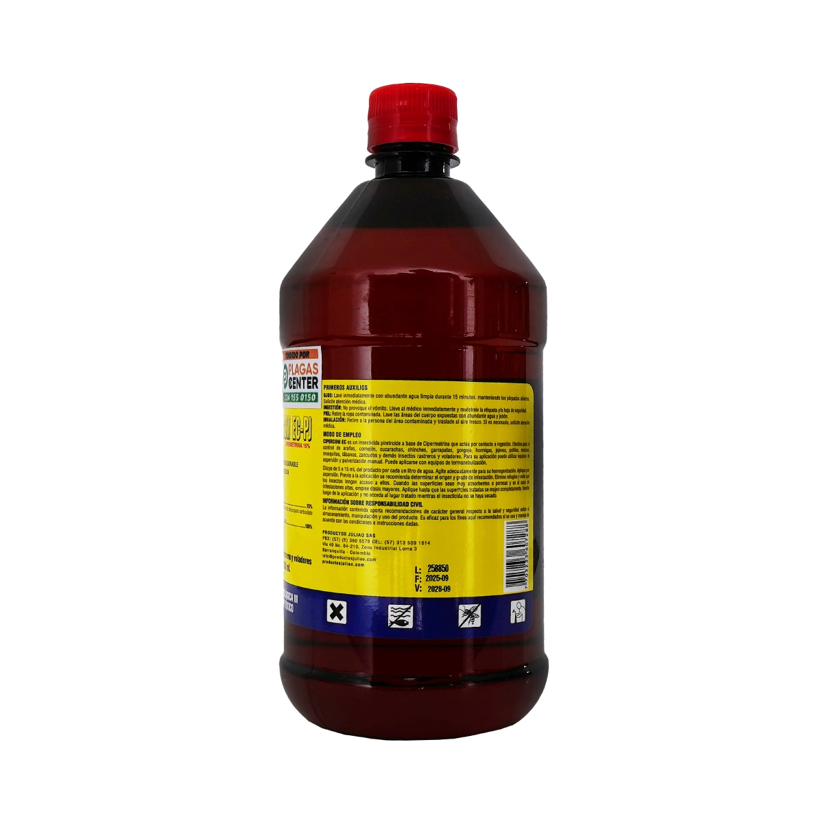 Insecticida Cipercom 3 CIPERCOM-EC-INSECTICIDA-PRECIO-CIPERMETRINA-15%