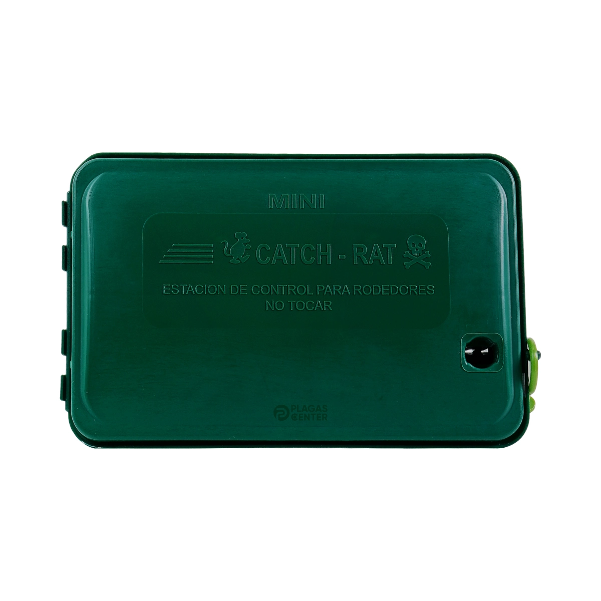 Caja Cebadero Mini Catch Rat 4 TRAMPA-CEBADERA-PARA-CEBAR-ROEDORES-MINI-CATCHRAT-VERDE