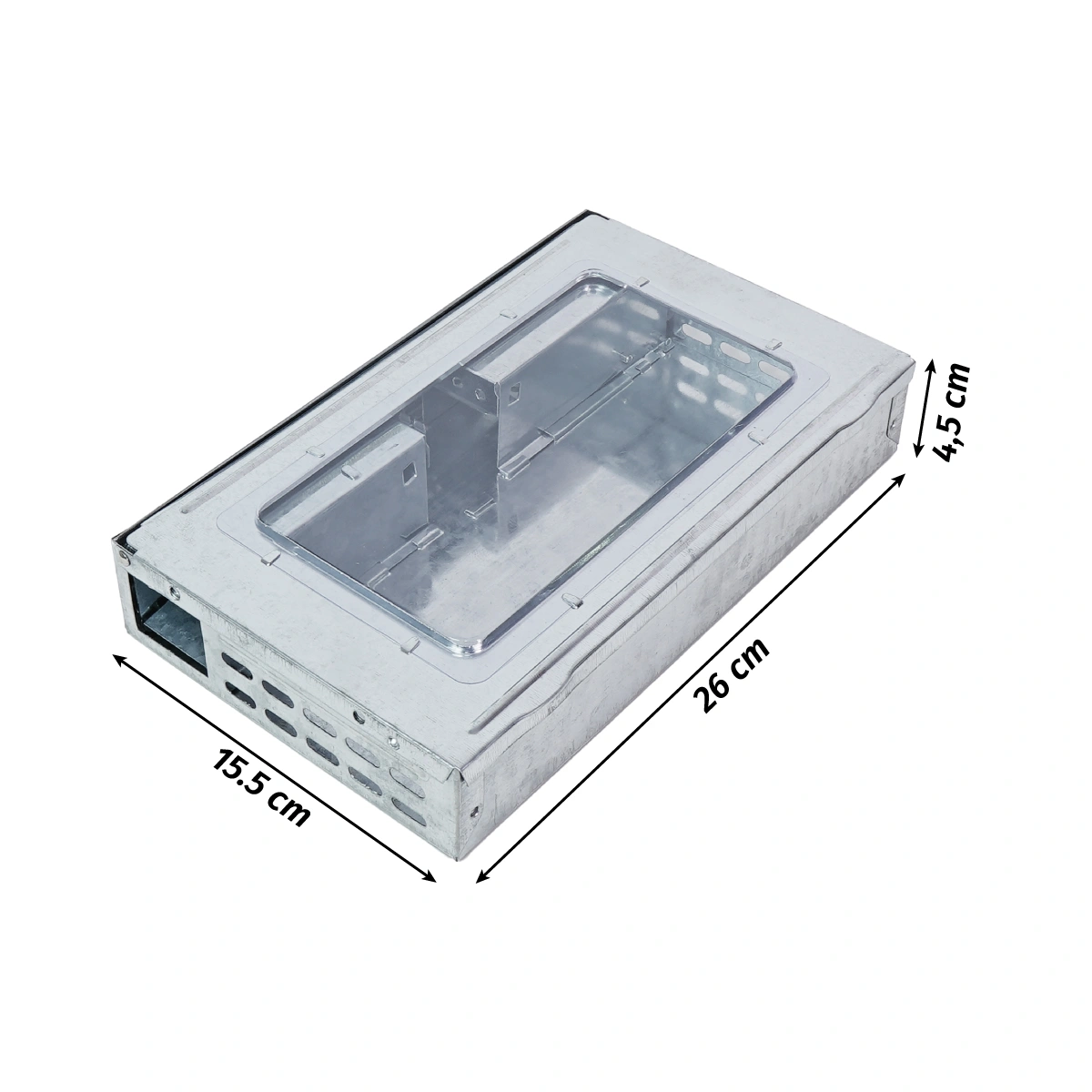 Trampa Multicatch Rectangular Captura Multiple 3 TRAMPA-CASERA-PARA-ATRAPAR-RATONES-VIVOS