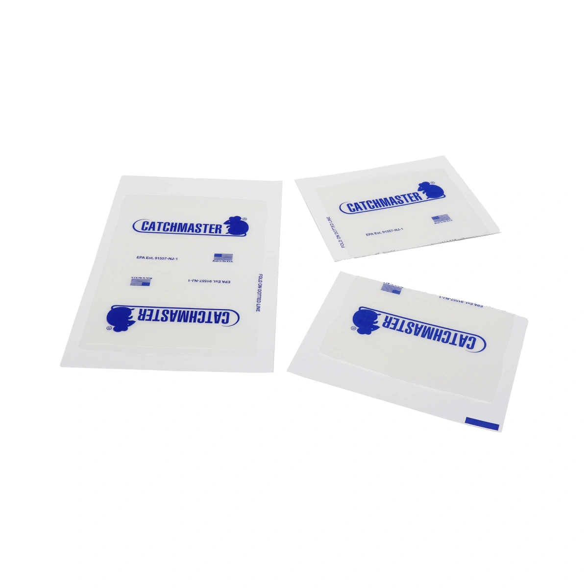 Láminas Adhesivas para Monitoreo 72DA Caja x 72 unidades 8 adhesivos-control-plagas-catchmaster-72da